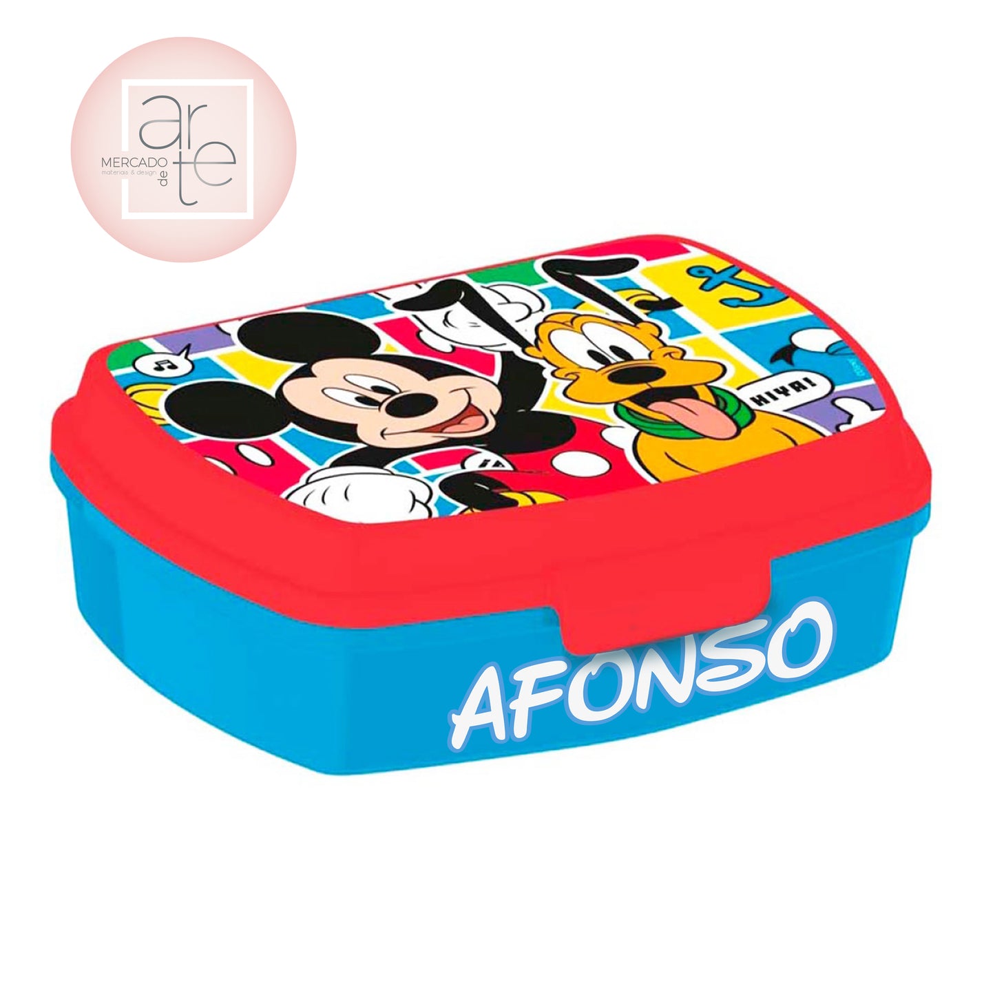 Caixa de lanche " Mickey"