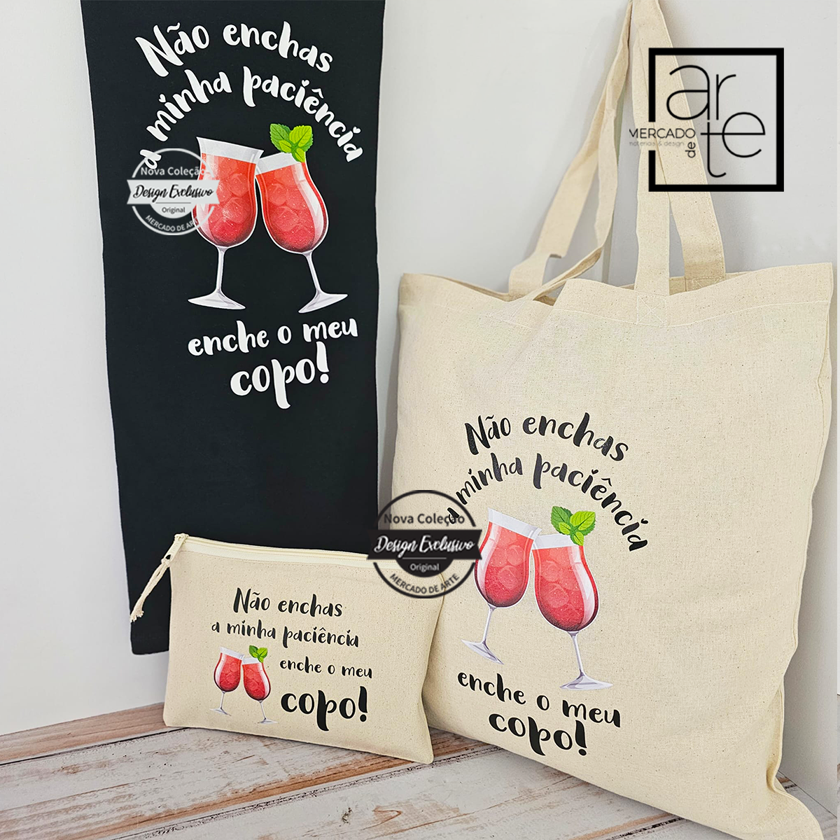 Conjunto "Não enchas a minha paciência..."