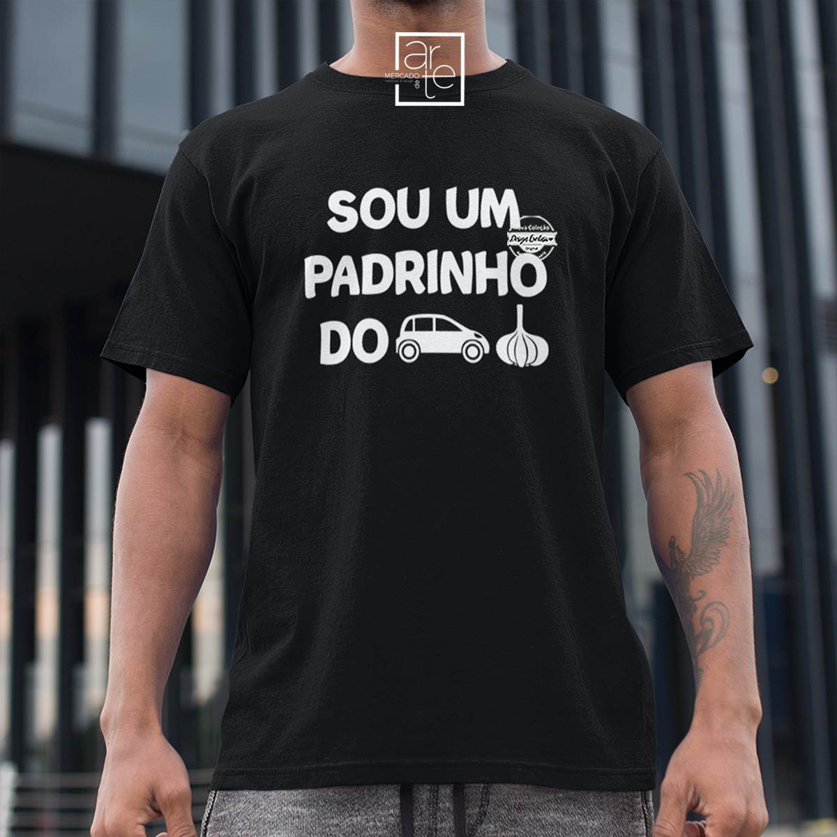 T-shirt "Sou um padrinho do..."