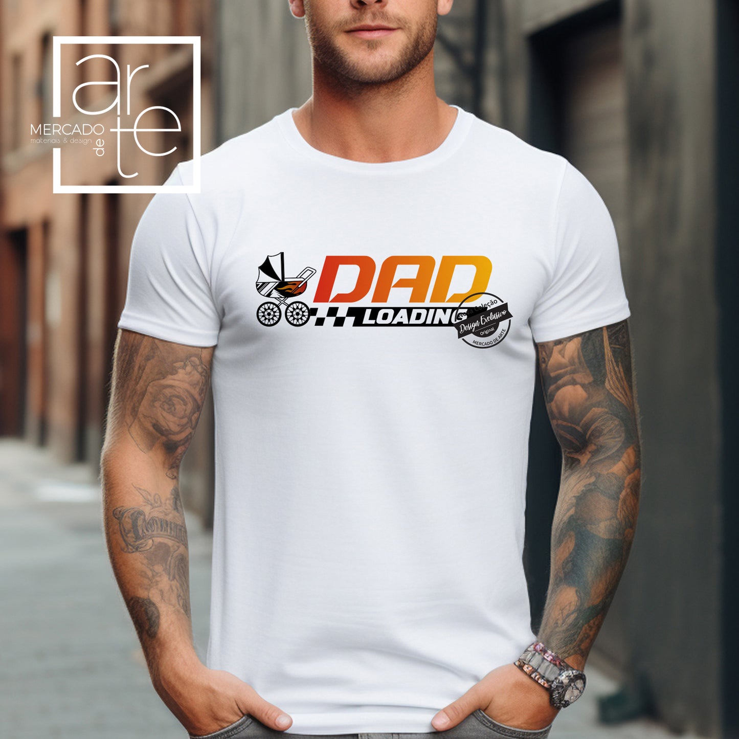 T-shirt " DAD LOADING "