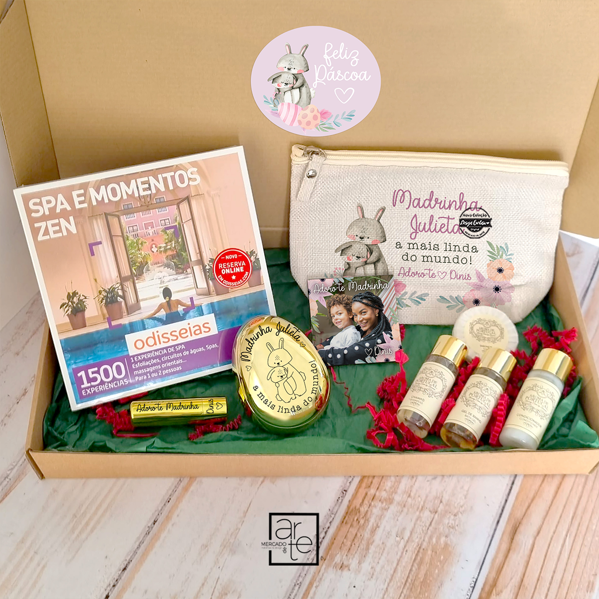 Kit Odisseias SPA e momentos ZEN "Madrinha"