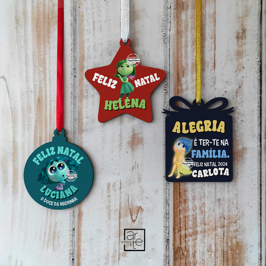 Pendentes de Natal "Divertidamente"