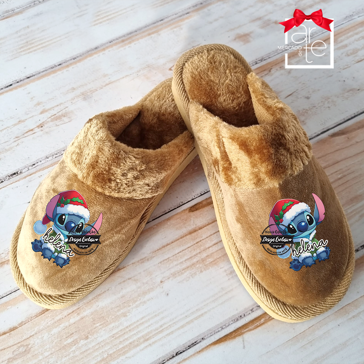 Chinelos "Stitch"