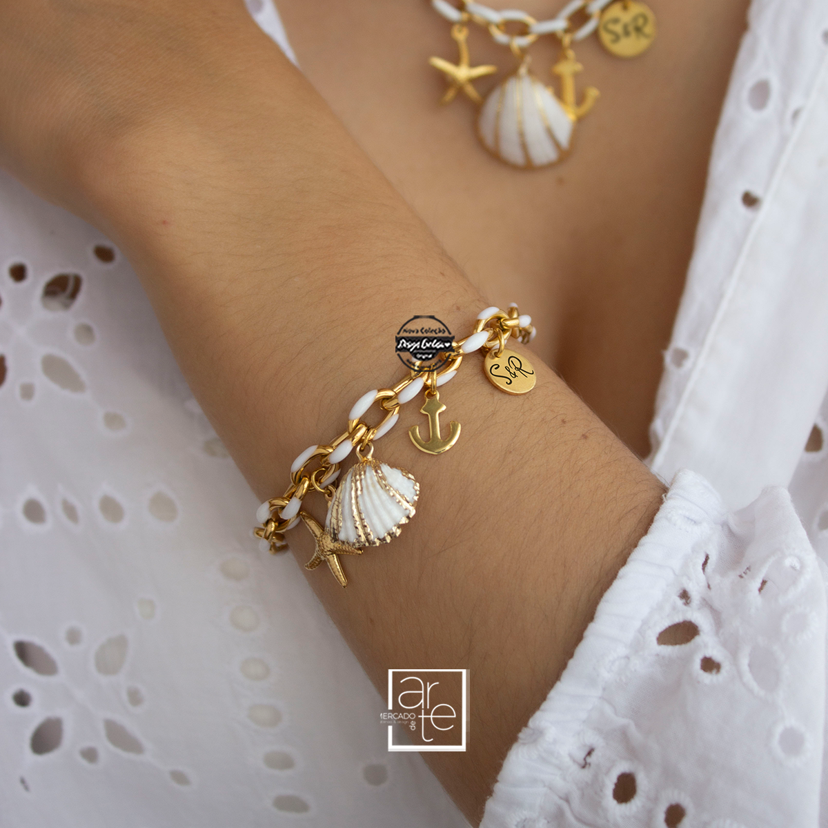 Conjunto concha "Summer love"