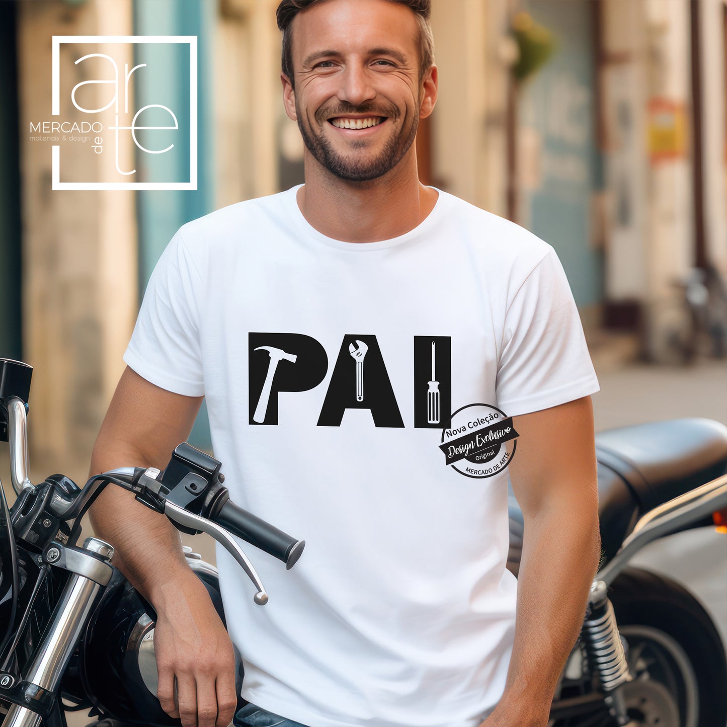 T-Shirt " PAI - ferramentas "