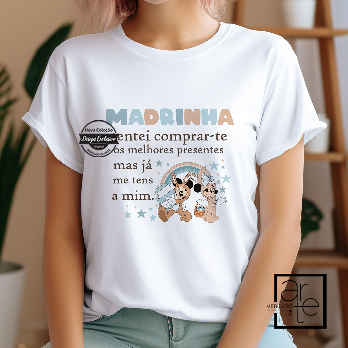 T-shirt madrinha " Melhores presentes "