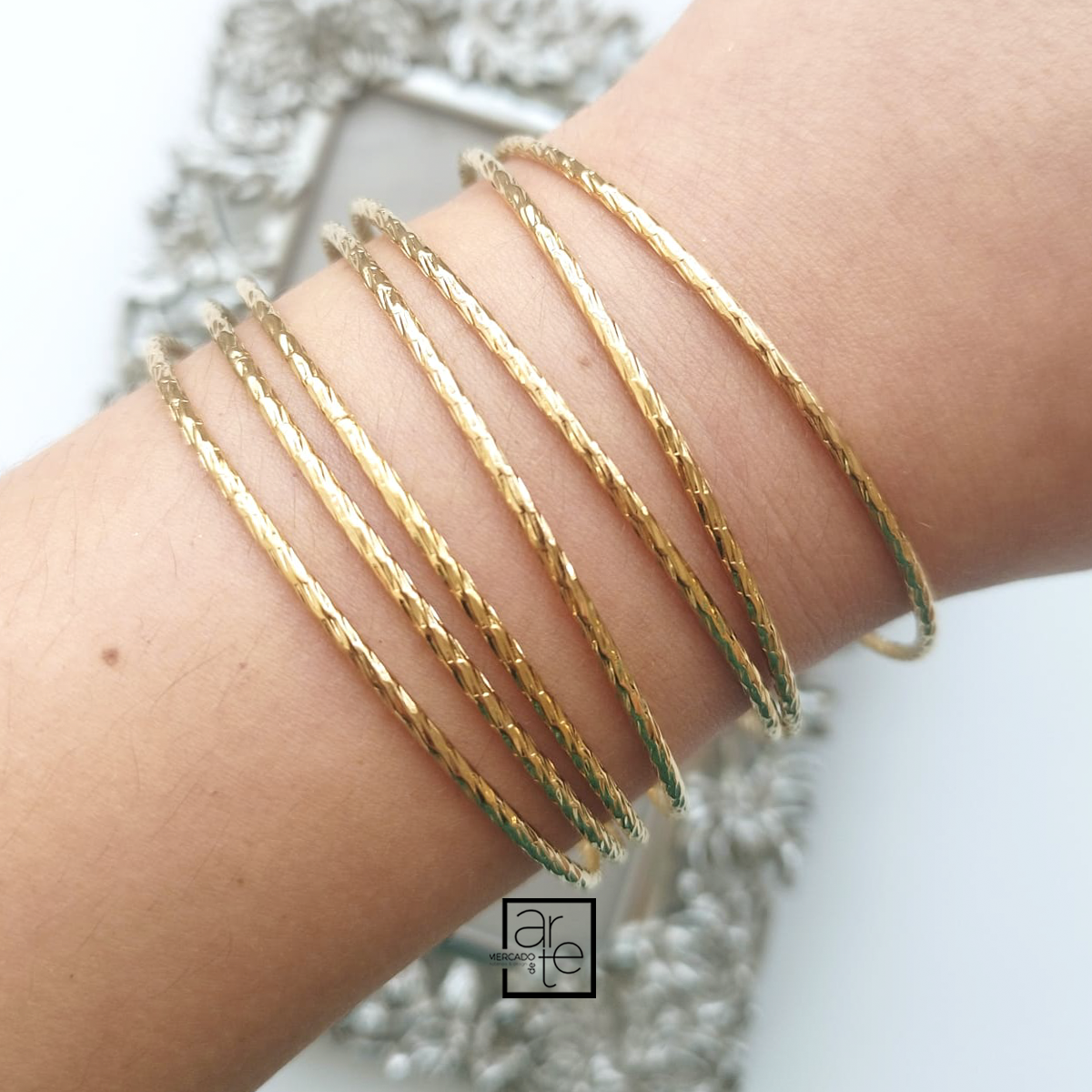 Pulseiras 7 escravas