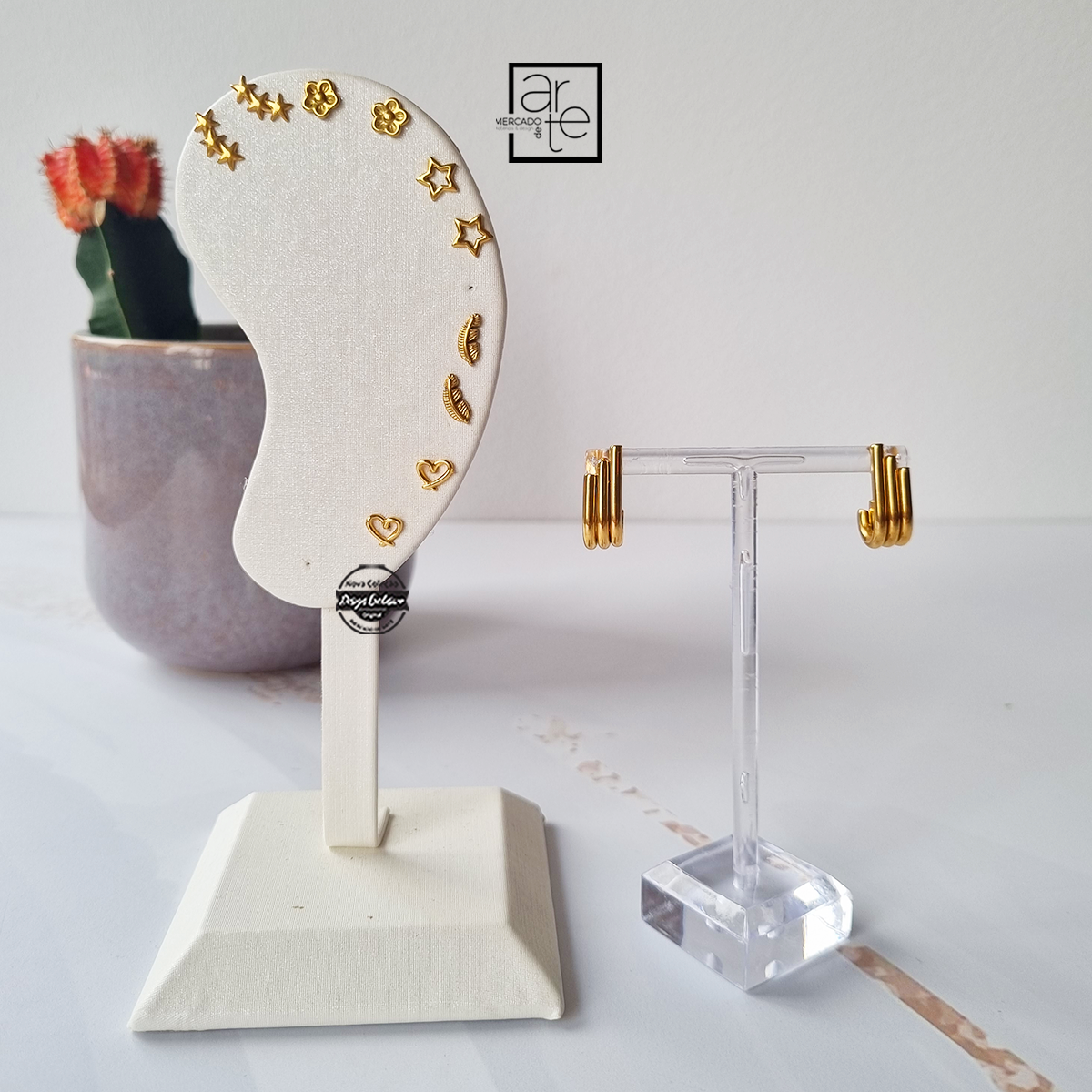 Brincos mini "Tendência"