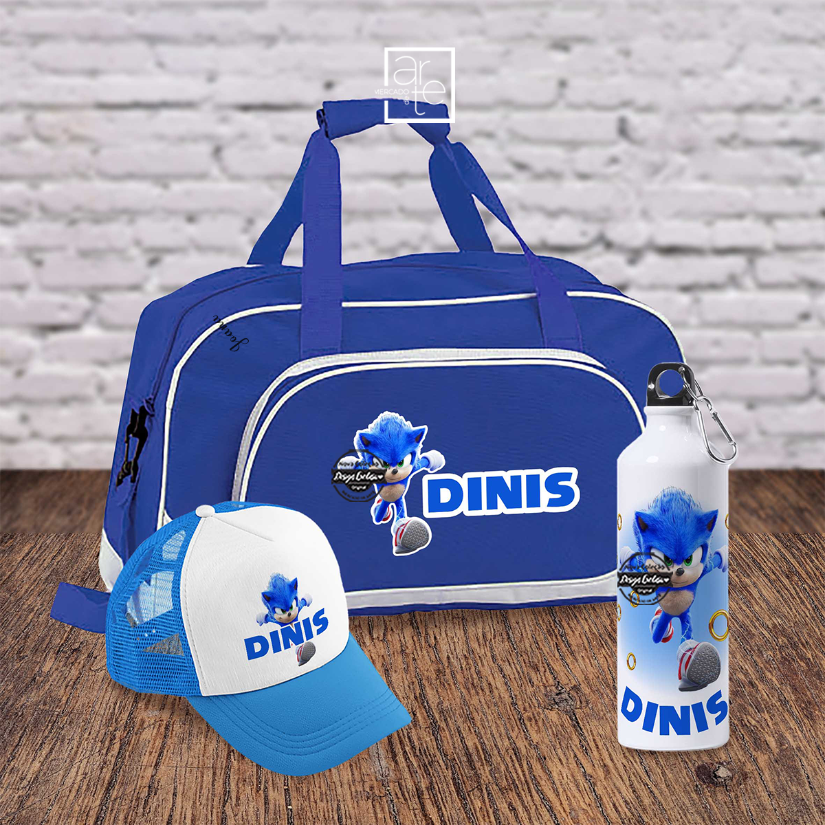 Conjunto de ginástica "Sonic"