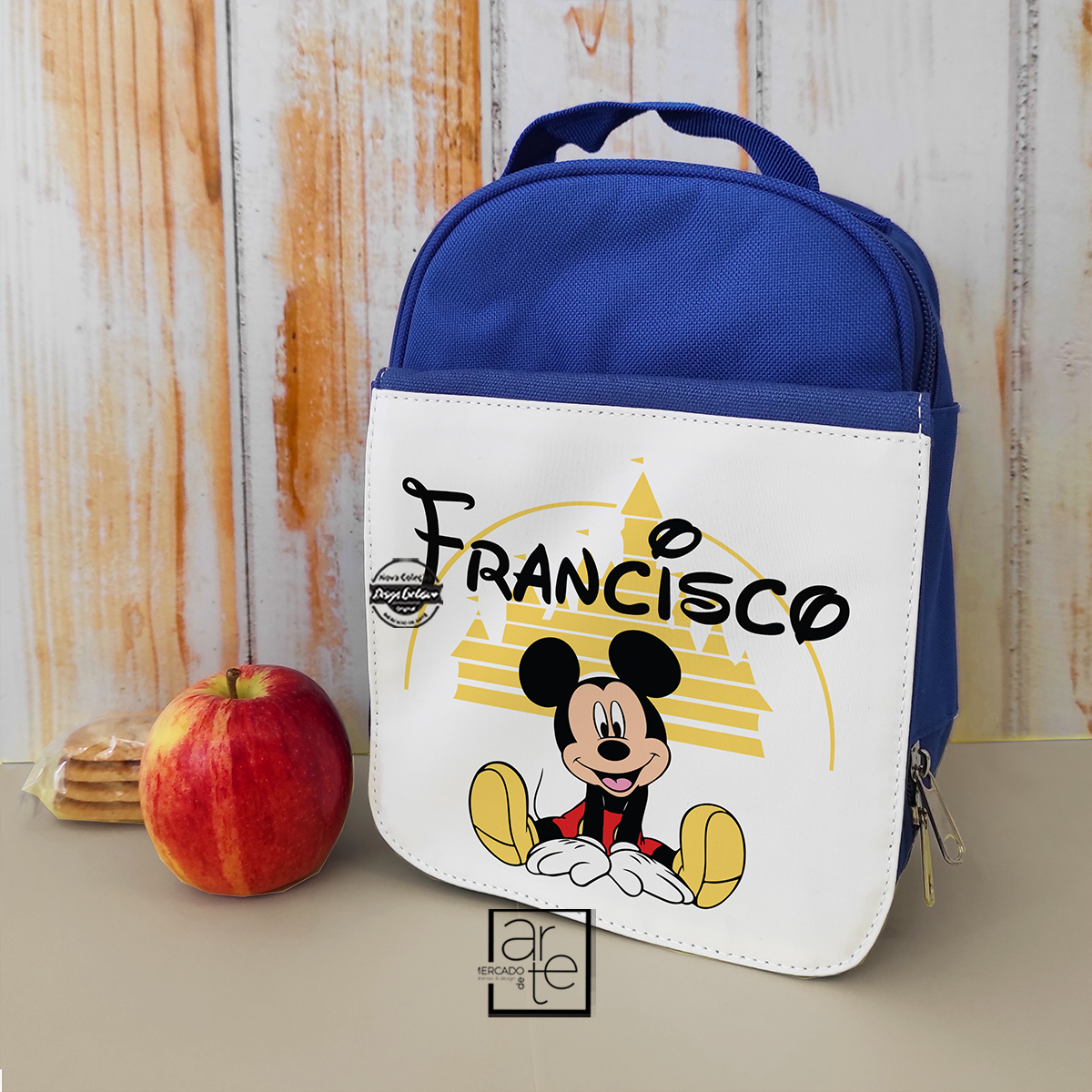 Lancheira "Minnie/Mickey" nome.