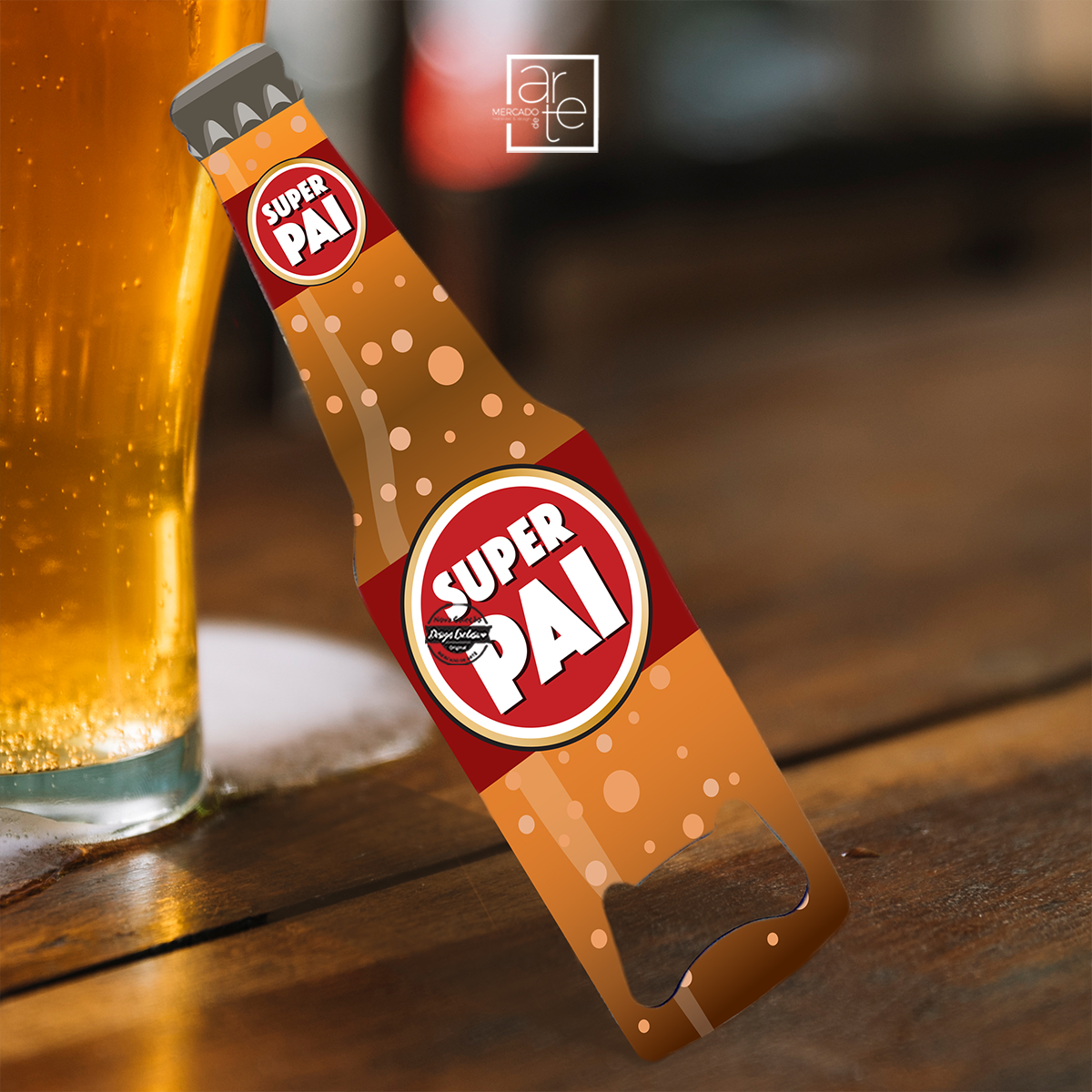 Saca caricas "Super pai"