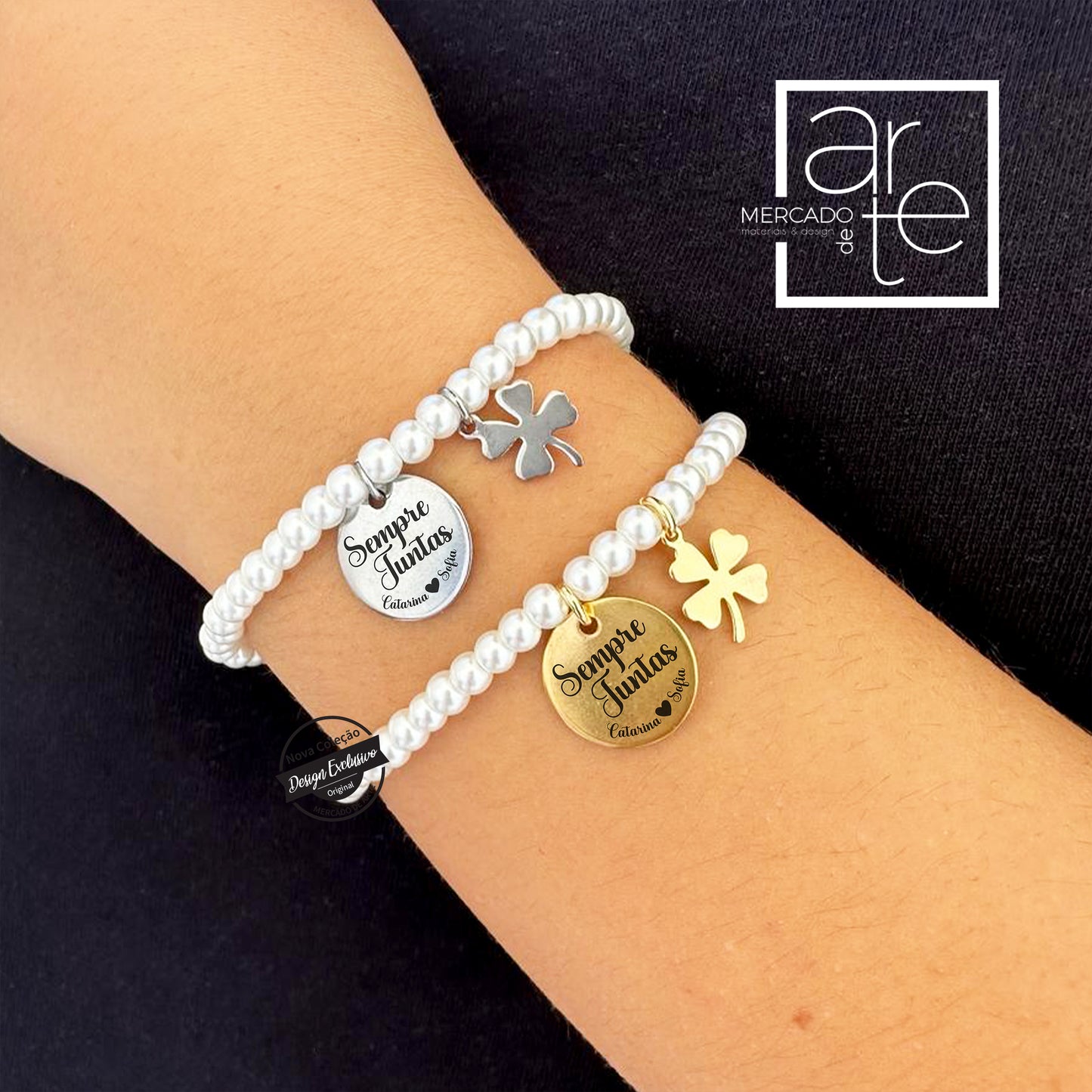 Pulseira " Sempre Juntas "