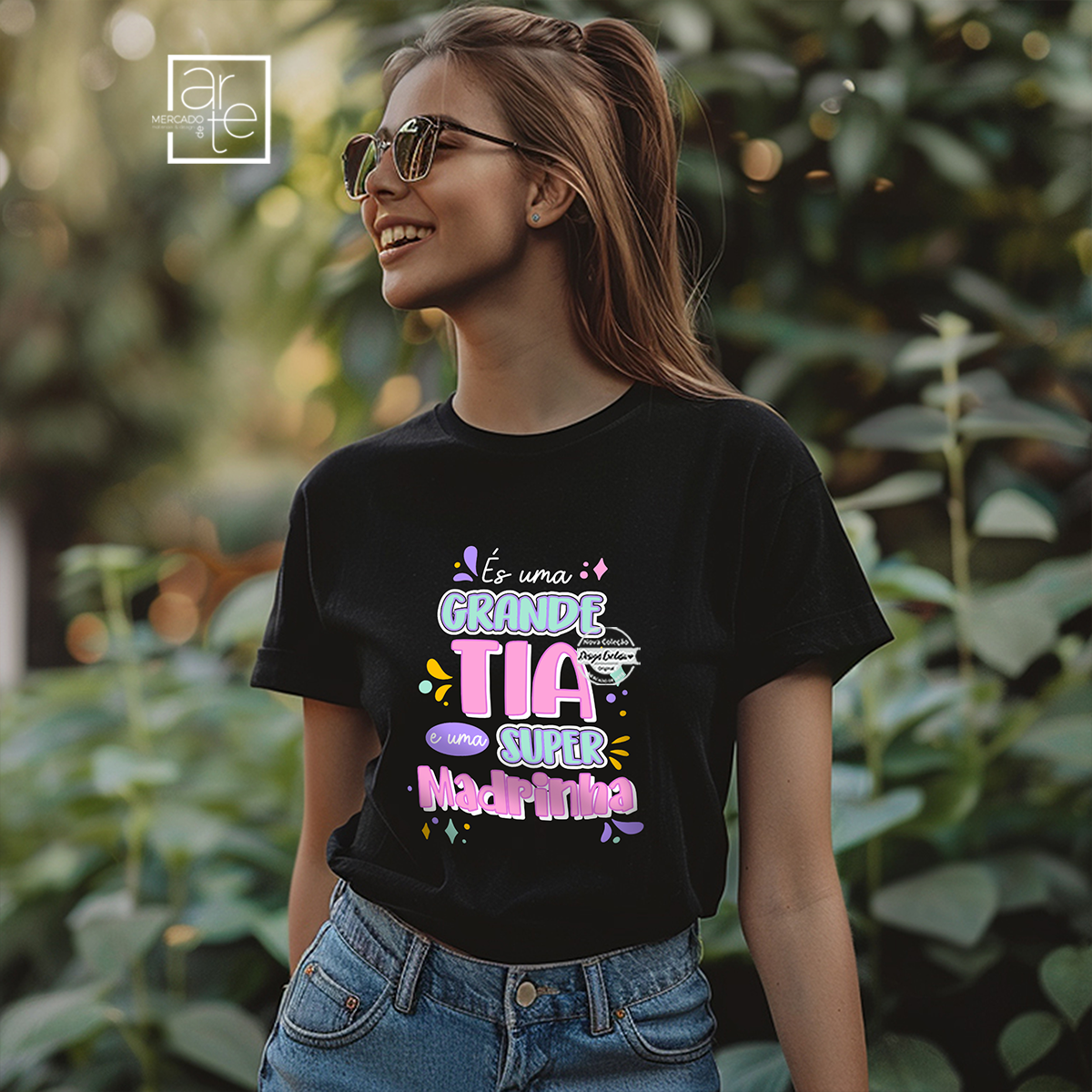 T-shirt "És uma grande tia..."