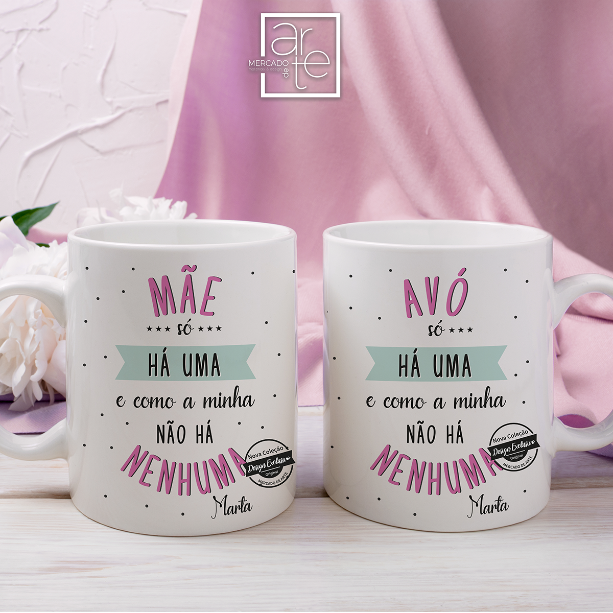 Caneca mãe/avó "Só há uma..."