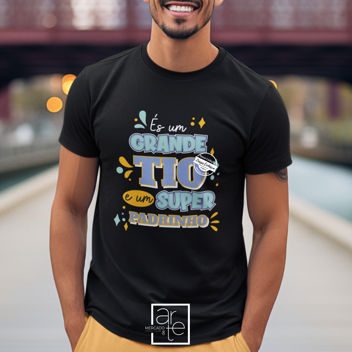 T-shirt "És um grande tio..."