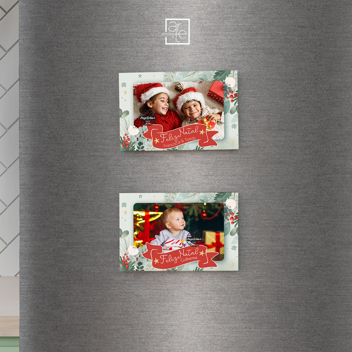 Íman de natal fotografia "Feliz Natal"