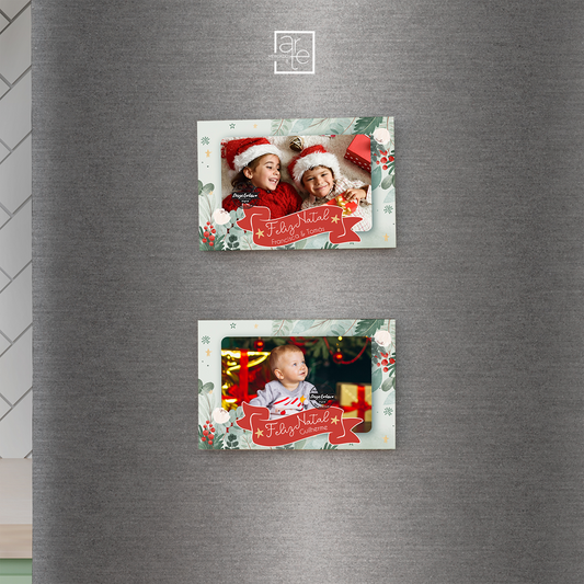 Íman de natal fotografia "Feliz Natal"