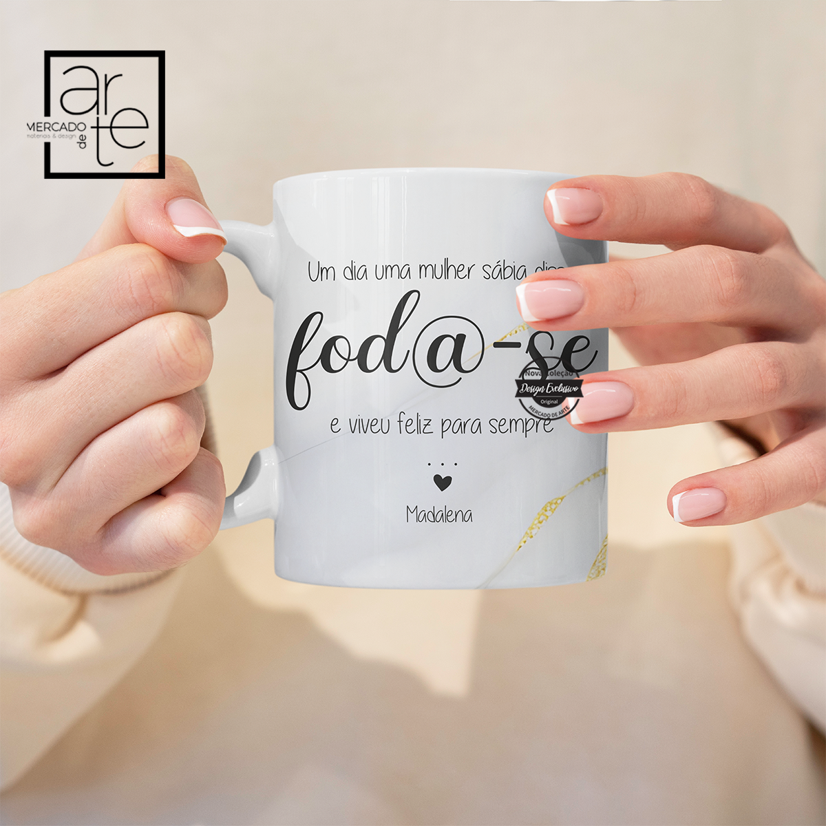 Caneca "Mulher sábia"