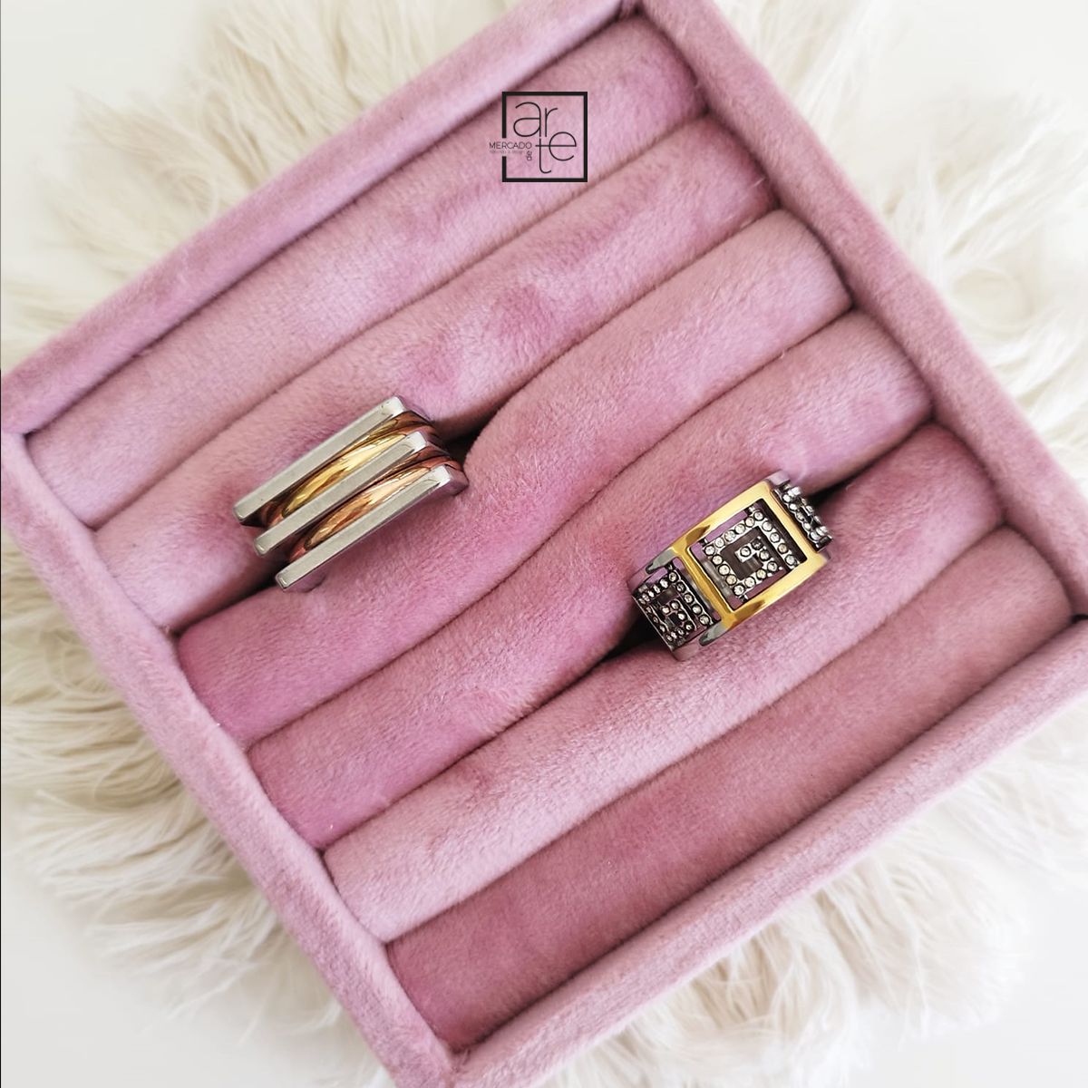 Anéis premium "Eva"