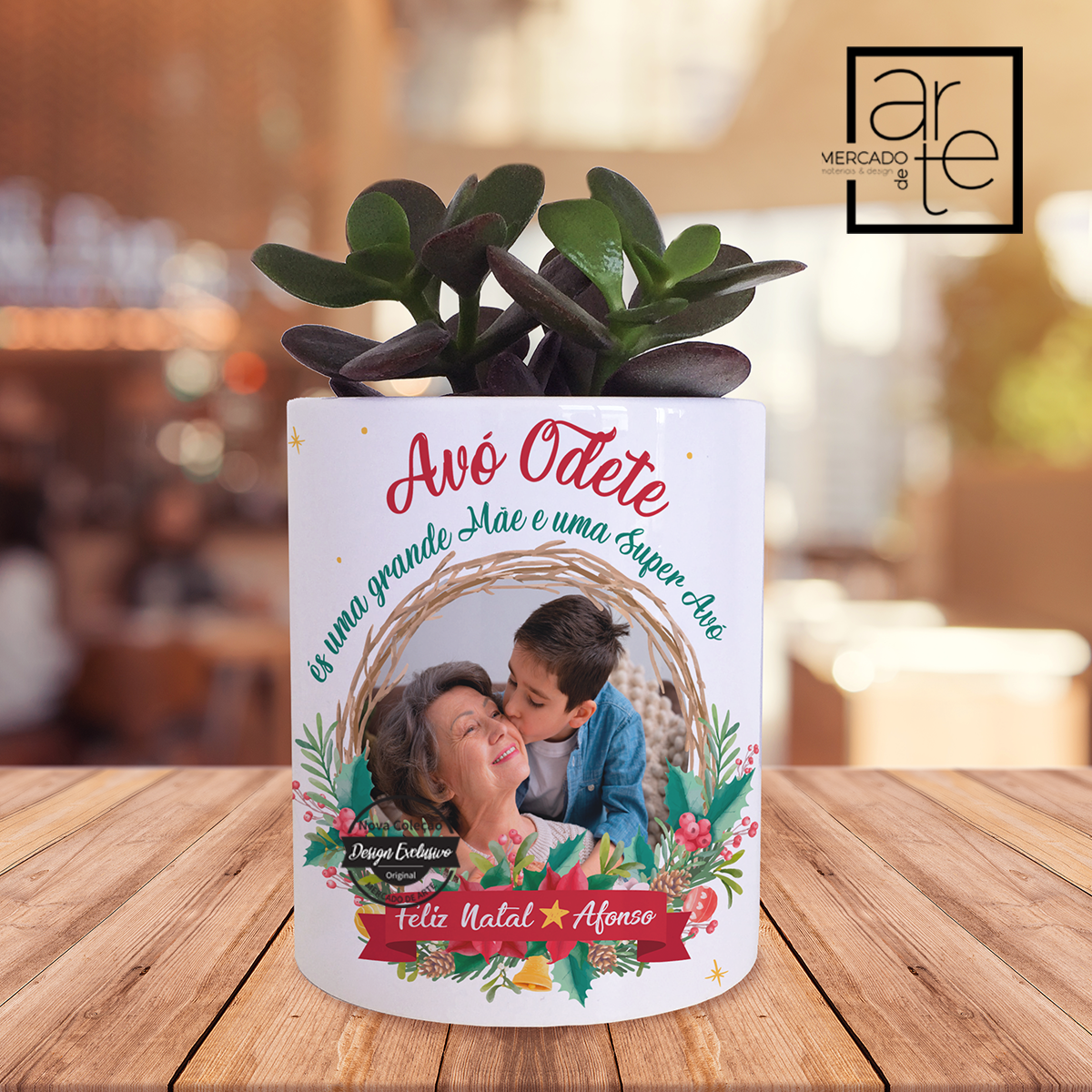 Vaso " És uma grande mãe e uma super avó"