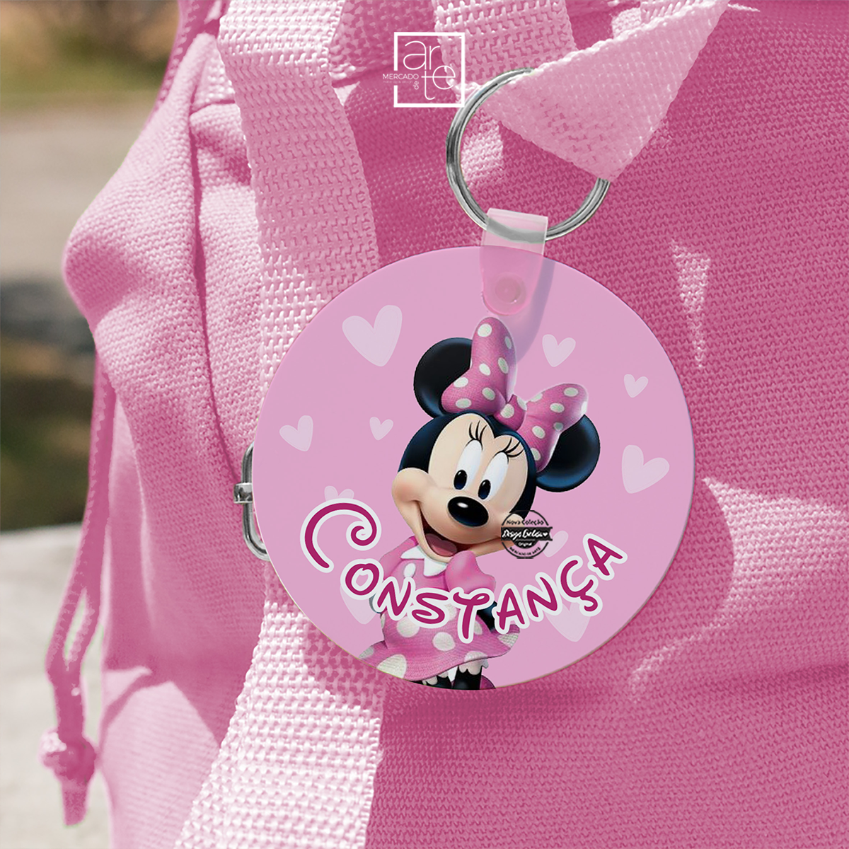 Identificador de mochila "Mickey / Minnie"