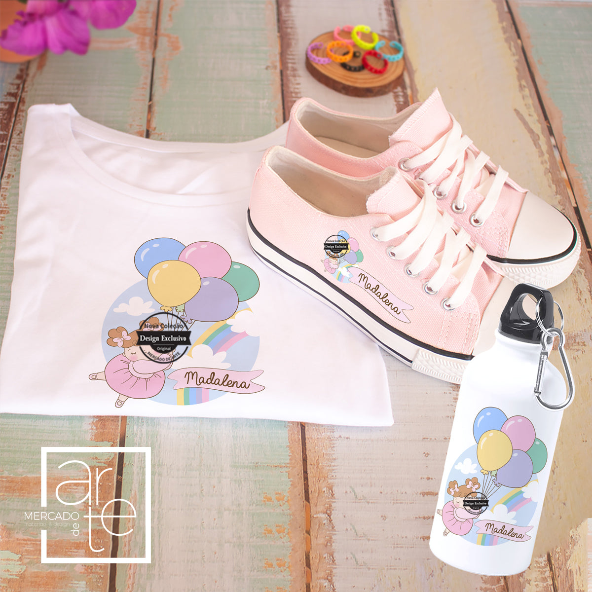 Conjunto criança "Balões"