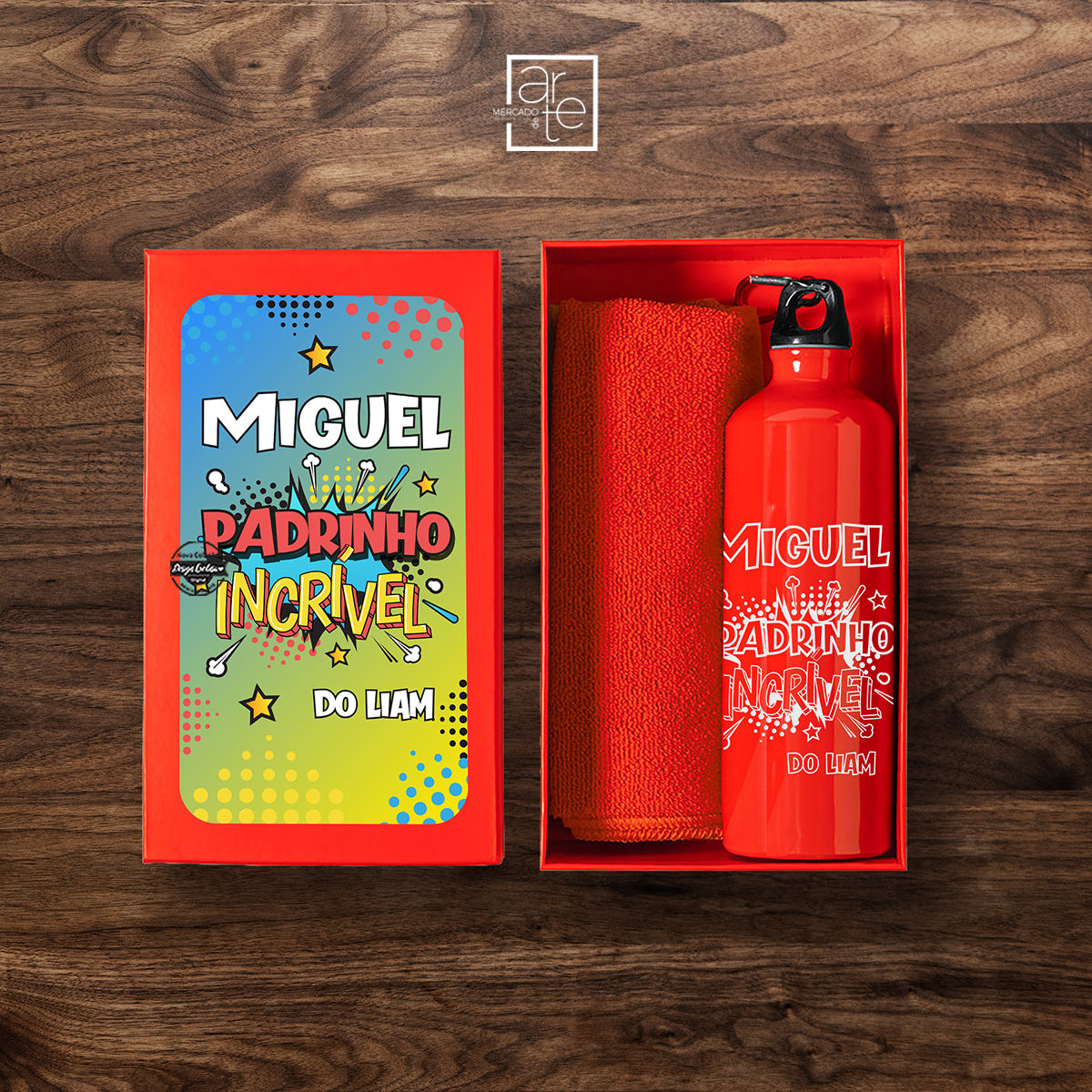 Conjunto sport "Padrinho incrível"