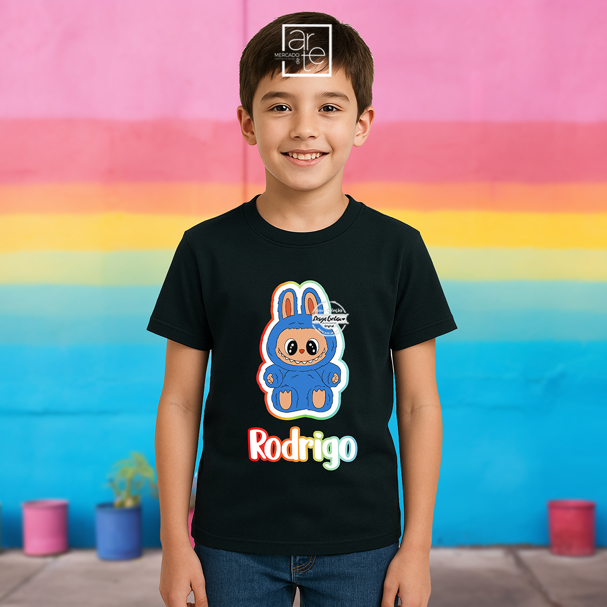 T-shirt 100% algodão "LABUBU"