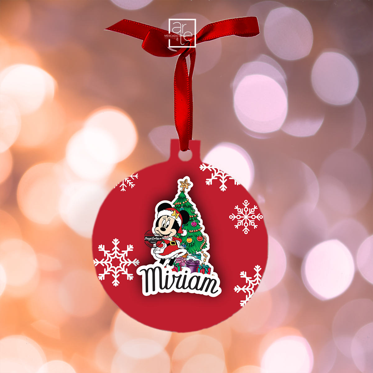 Bola de Natal "Minnie"