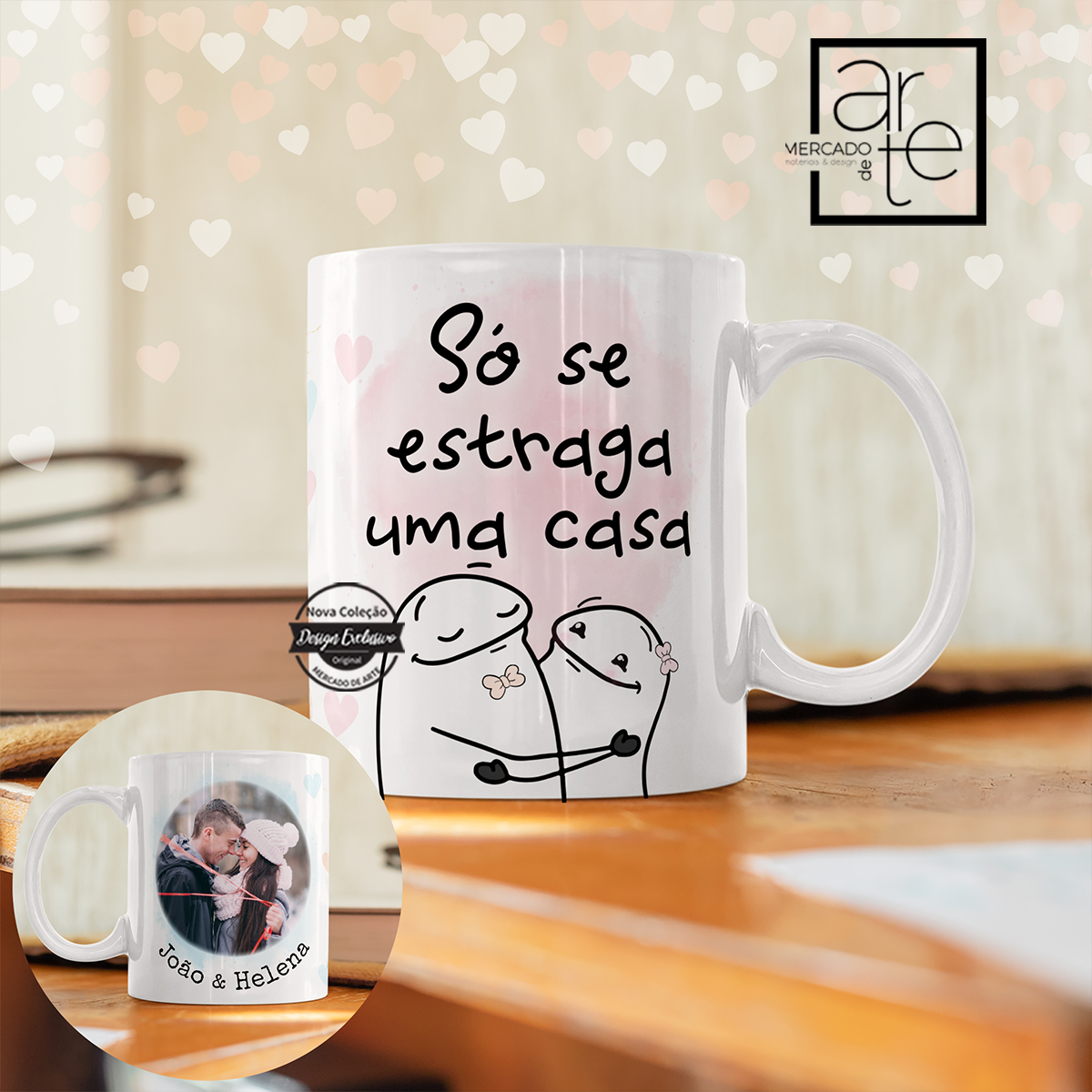 Canecas cheias de sentido de humor para uma época cheia de amor no ar! Aproveite a nossa sugestão super engraçada ou personalize com a sua e com a fotografia que desejar. REF: MA-NAM419 Material Caneca de cerâmica. Capacidade 350ml.