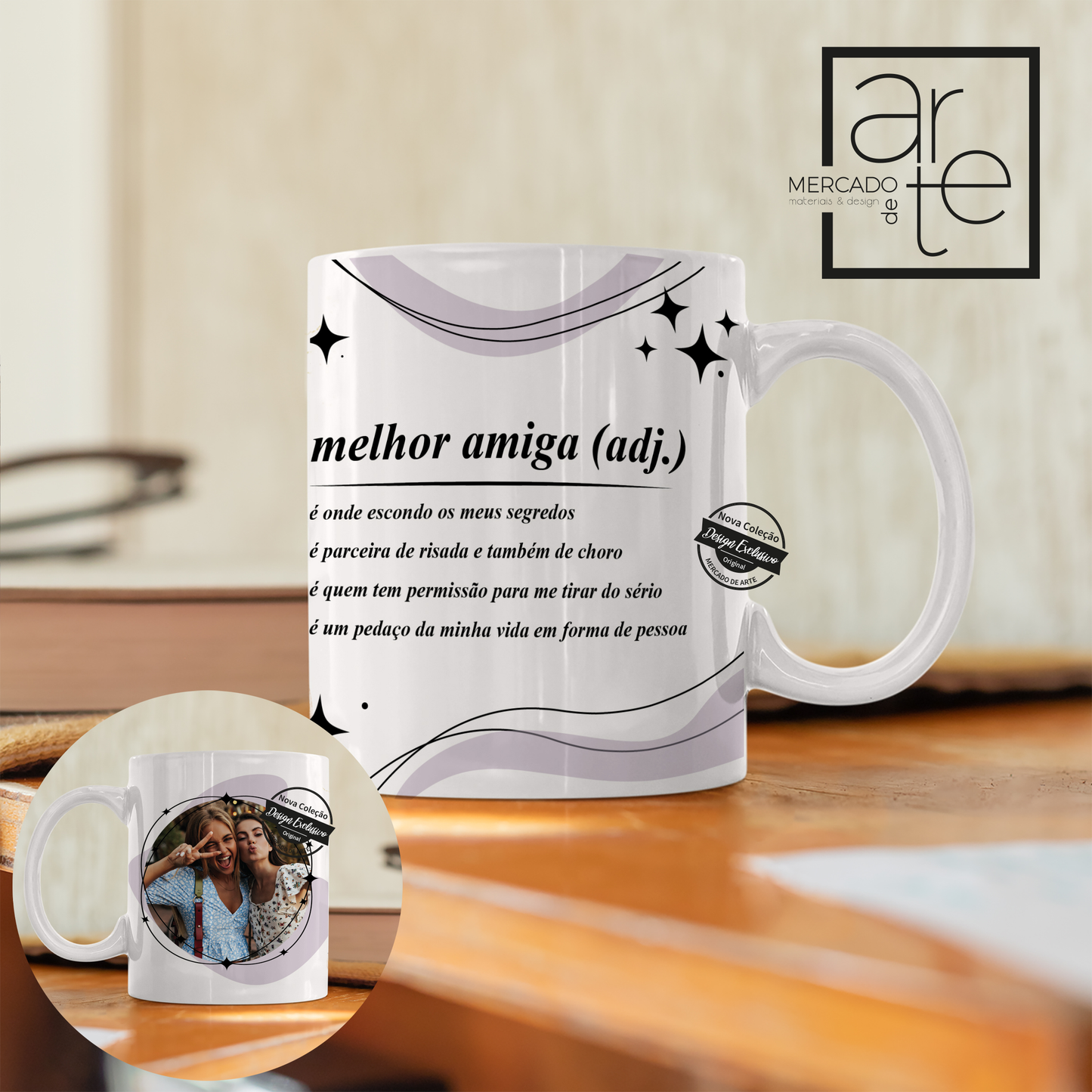 Caneca "Melhor amiga"