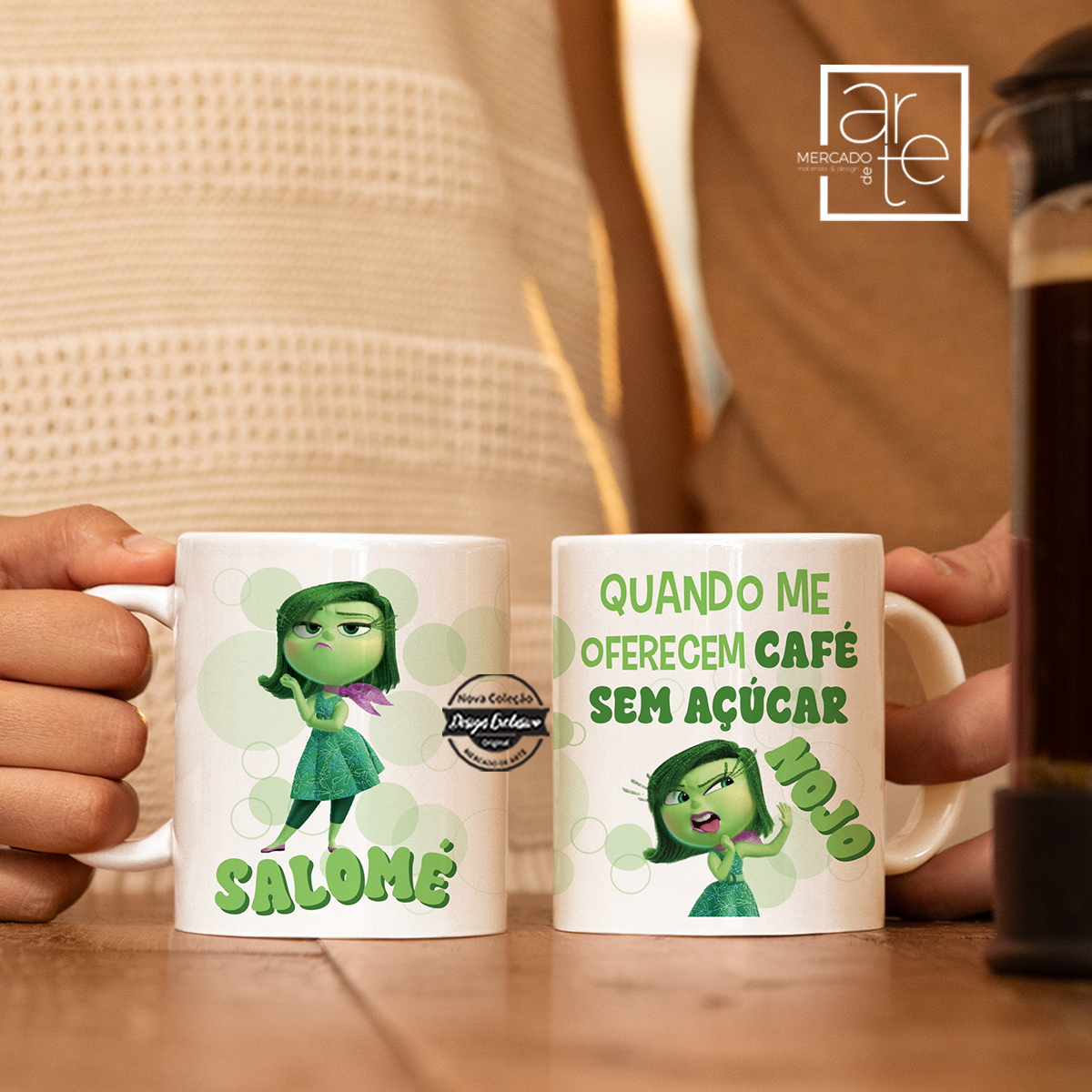 Caneca Emoções "Divertidamente"