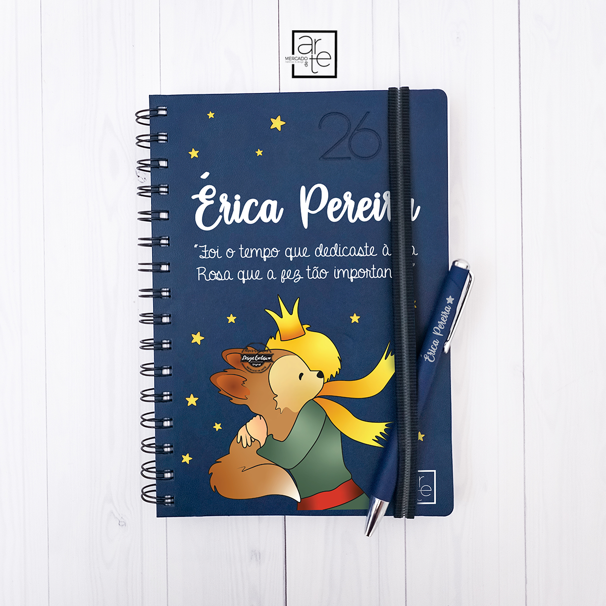 Agenda diária 2026 " Principezinho"