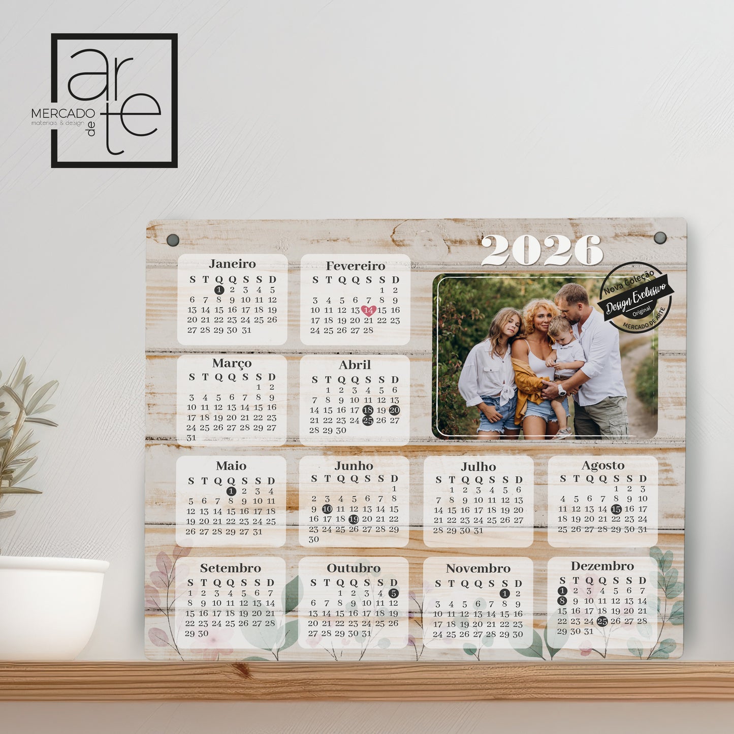 Calendário da Família 2025