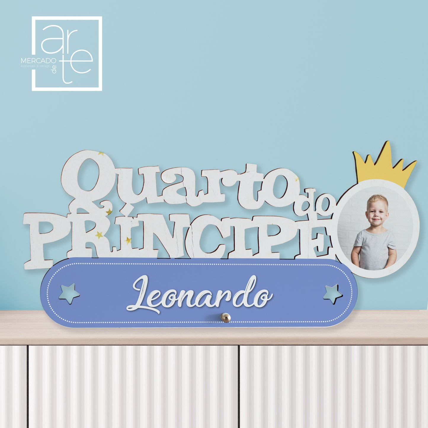 Moldura "Quarto do Príncipe/ da Princesa"
