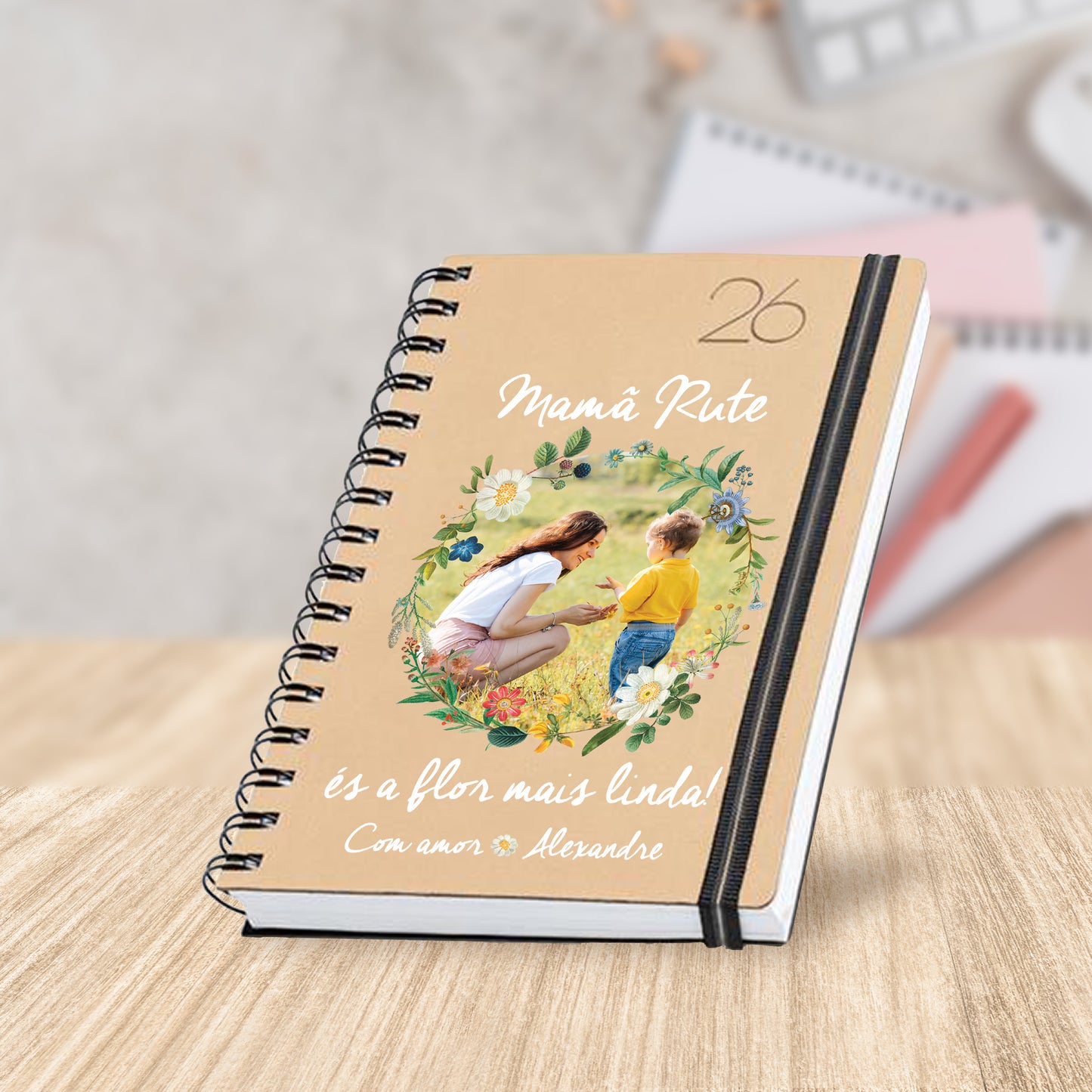 Agenda diária 2026 "Fotografia"