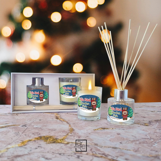 Conjunto mikado Natal "Labubu"