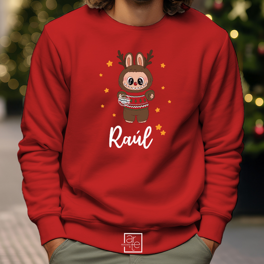 Sweat Natal "Labubu menino"