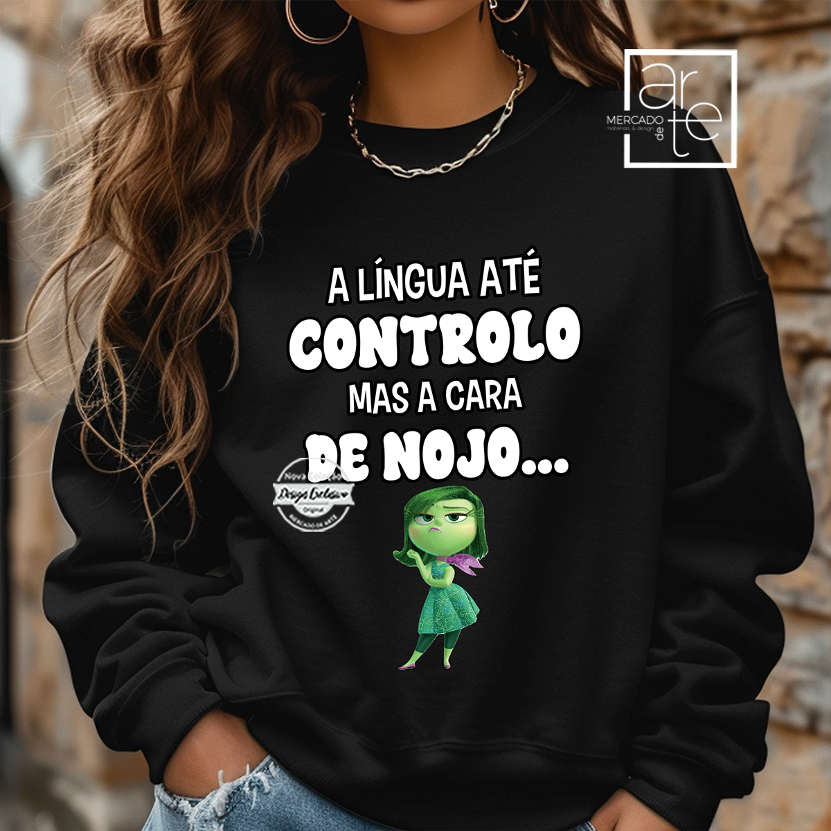 Sweat/ t-shirt "Divertidamente"