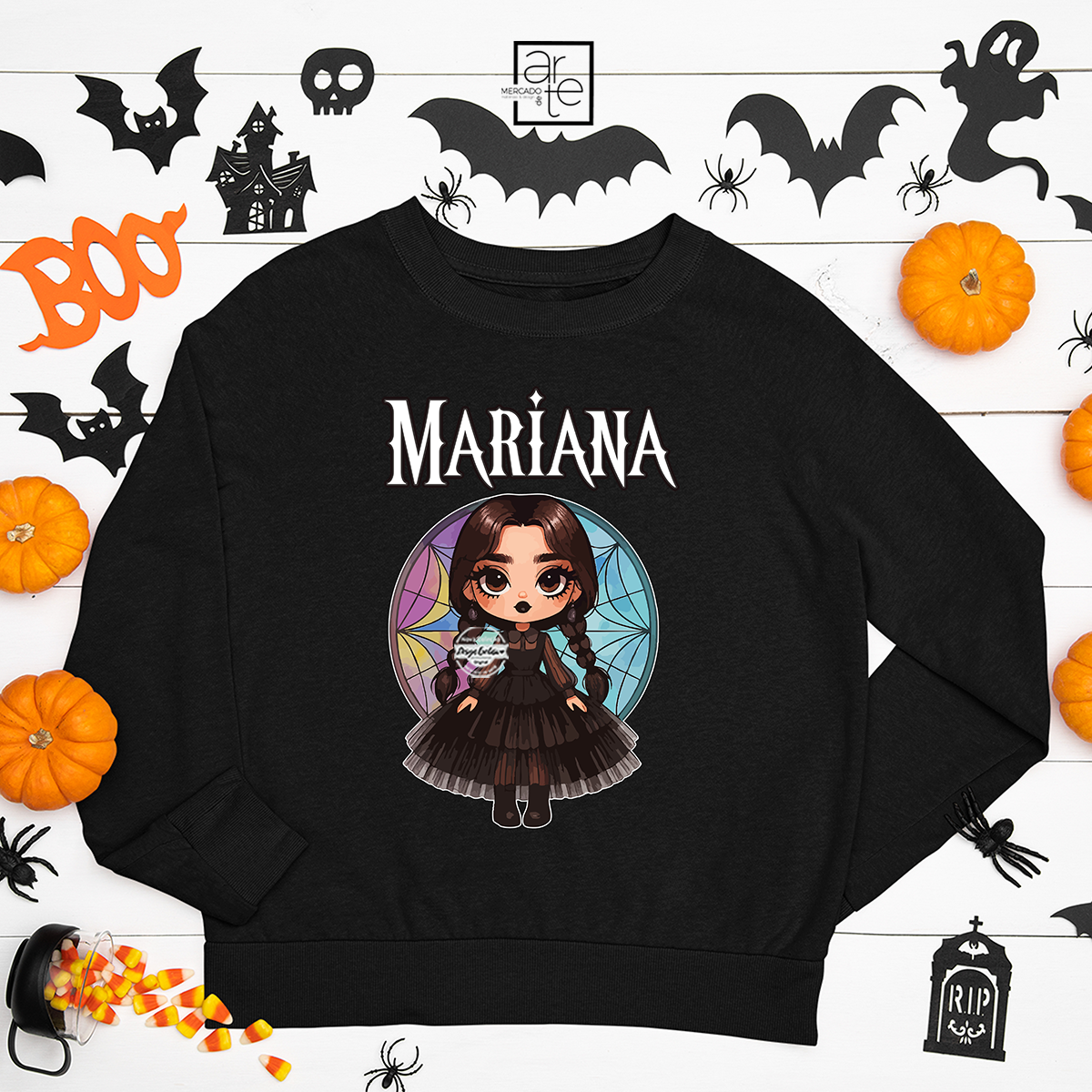 Sweat halloween "Wednesday"