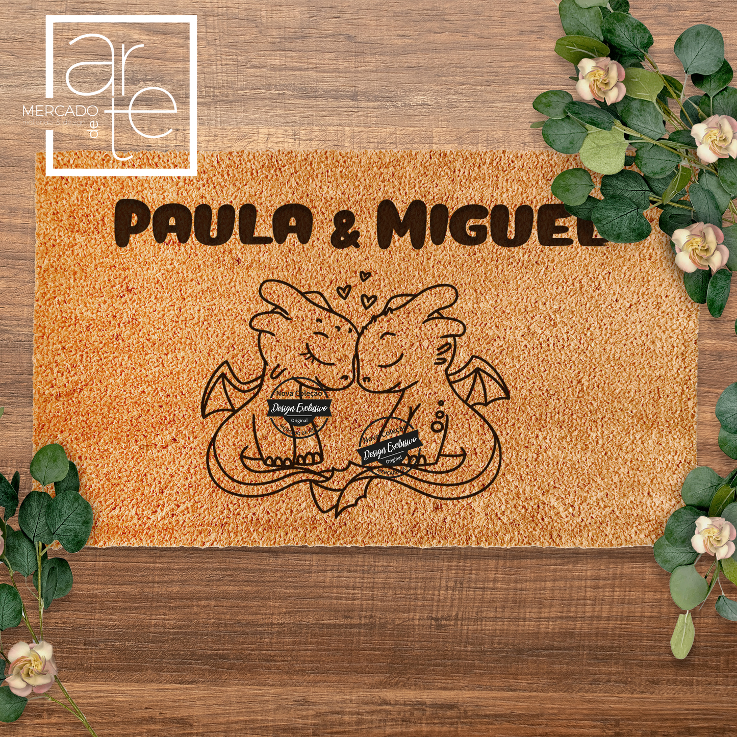 Tapete "Toothless and Light Fury"