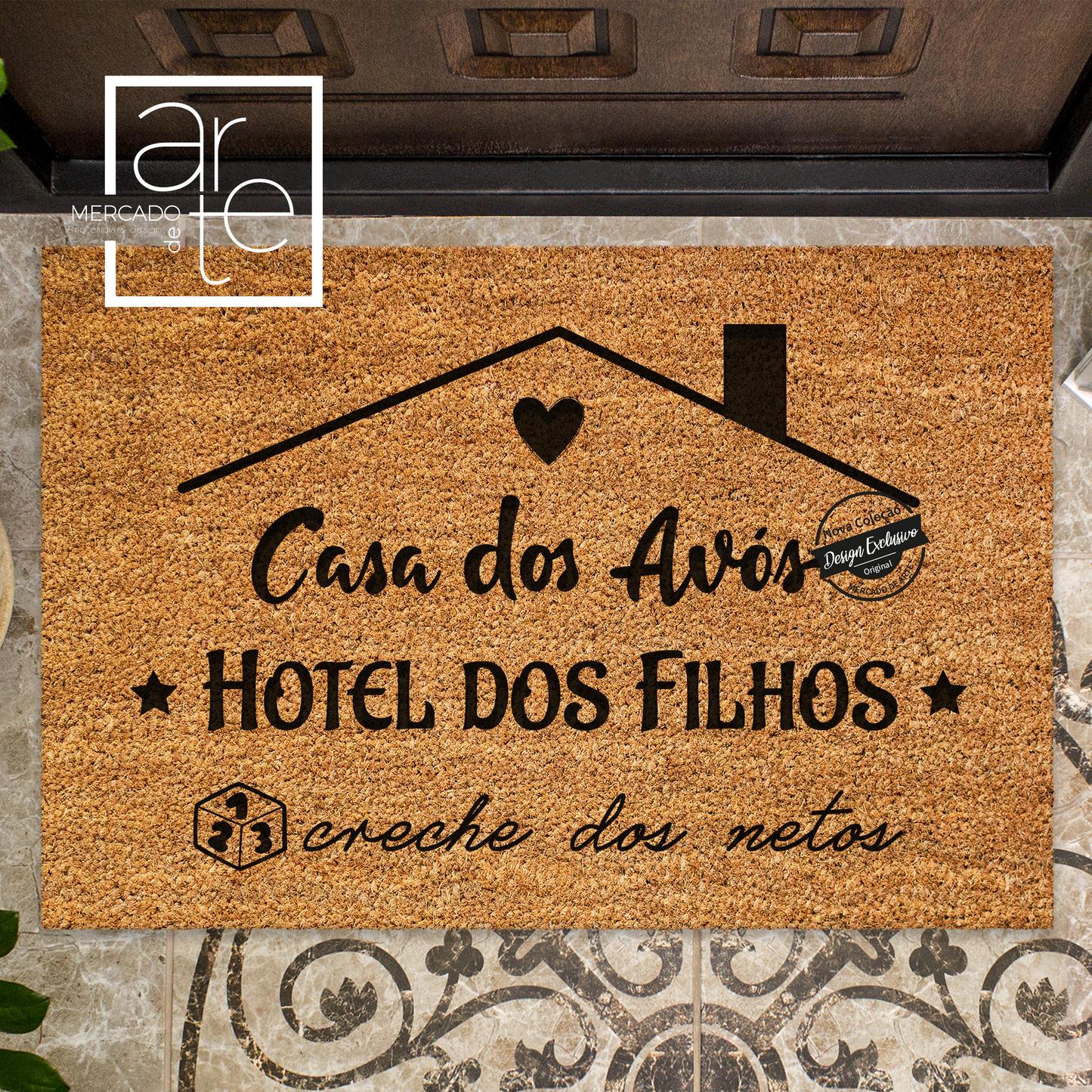 Tapete de entrada "Casa dos Avós"