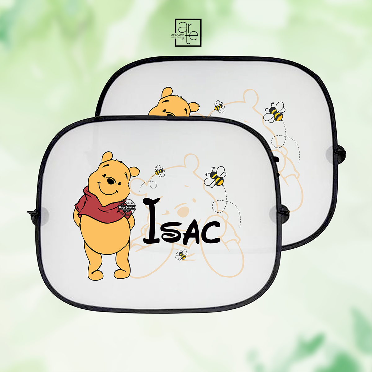 Conjunto tapa sol "Winnie the pooh"