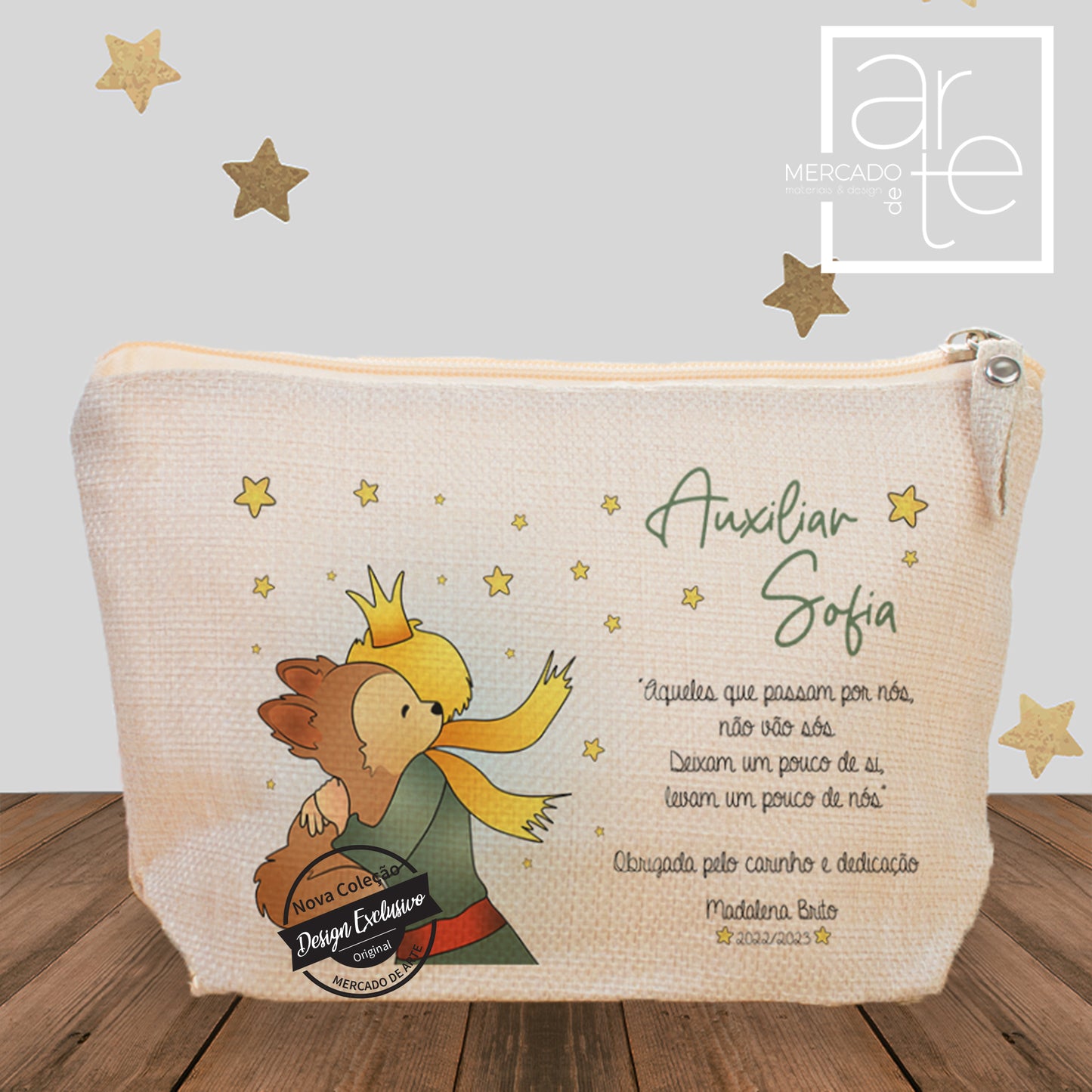 Bolsa " Principezinho e Raposa "