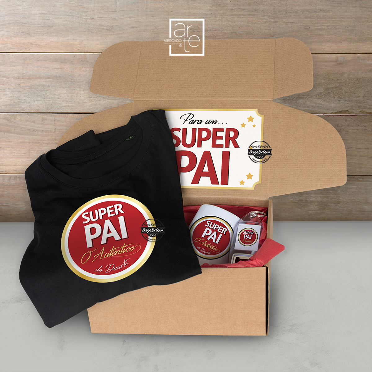 Kit "Super Pai" - Box do mês