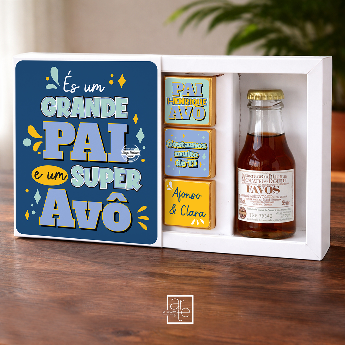 Kit favaios e napolitanas "És um grande pai..."