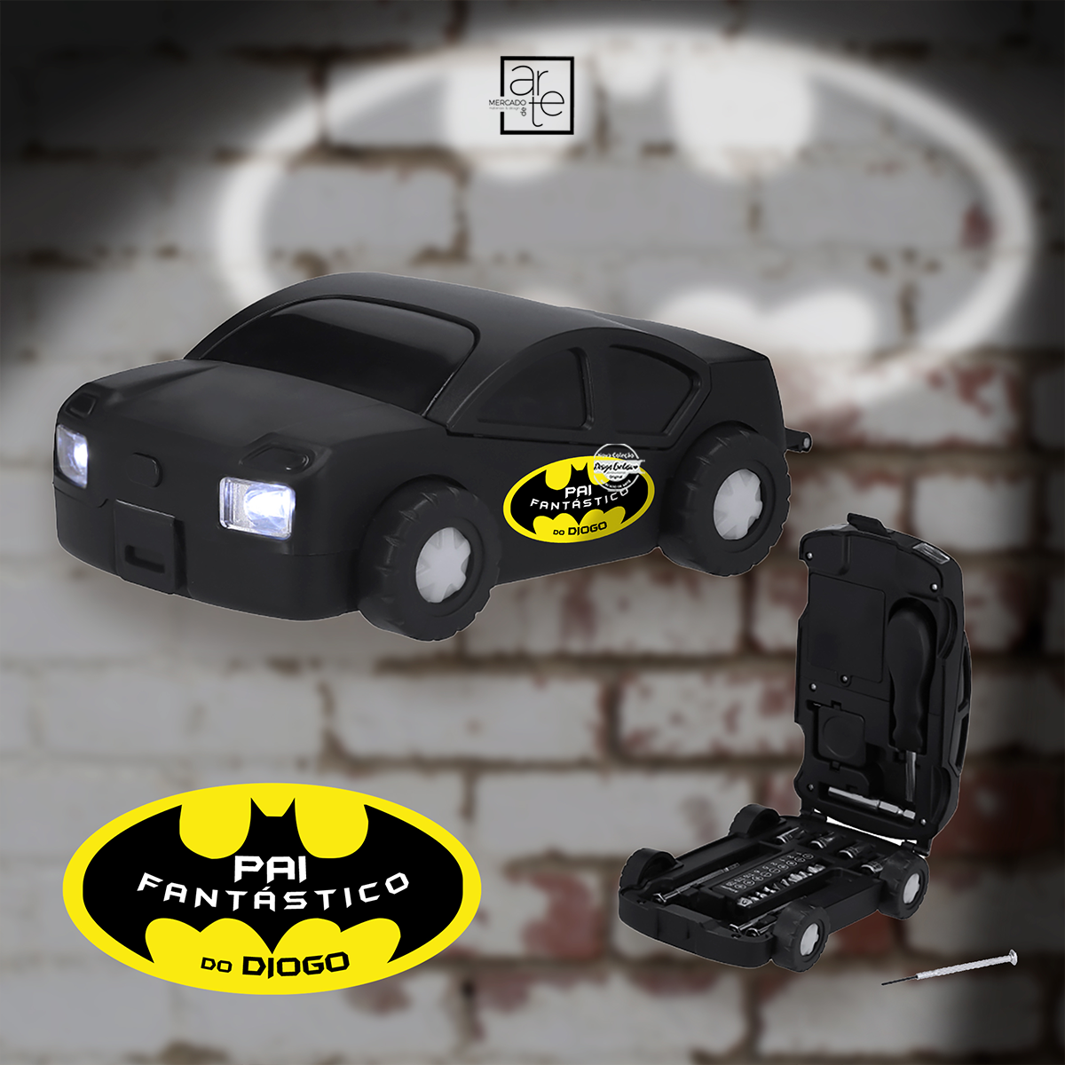 Carro ferramentas Batman "Pai fantástico"