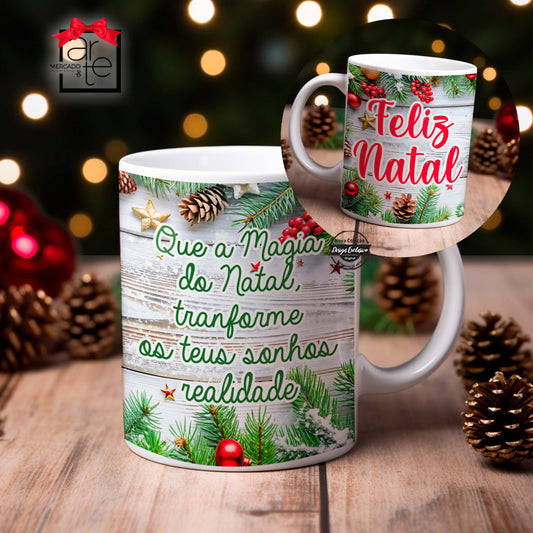 Caneca " Magia do Natal