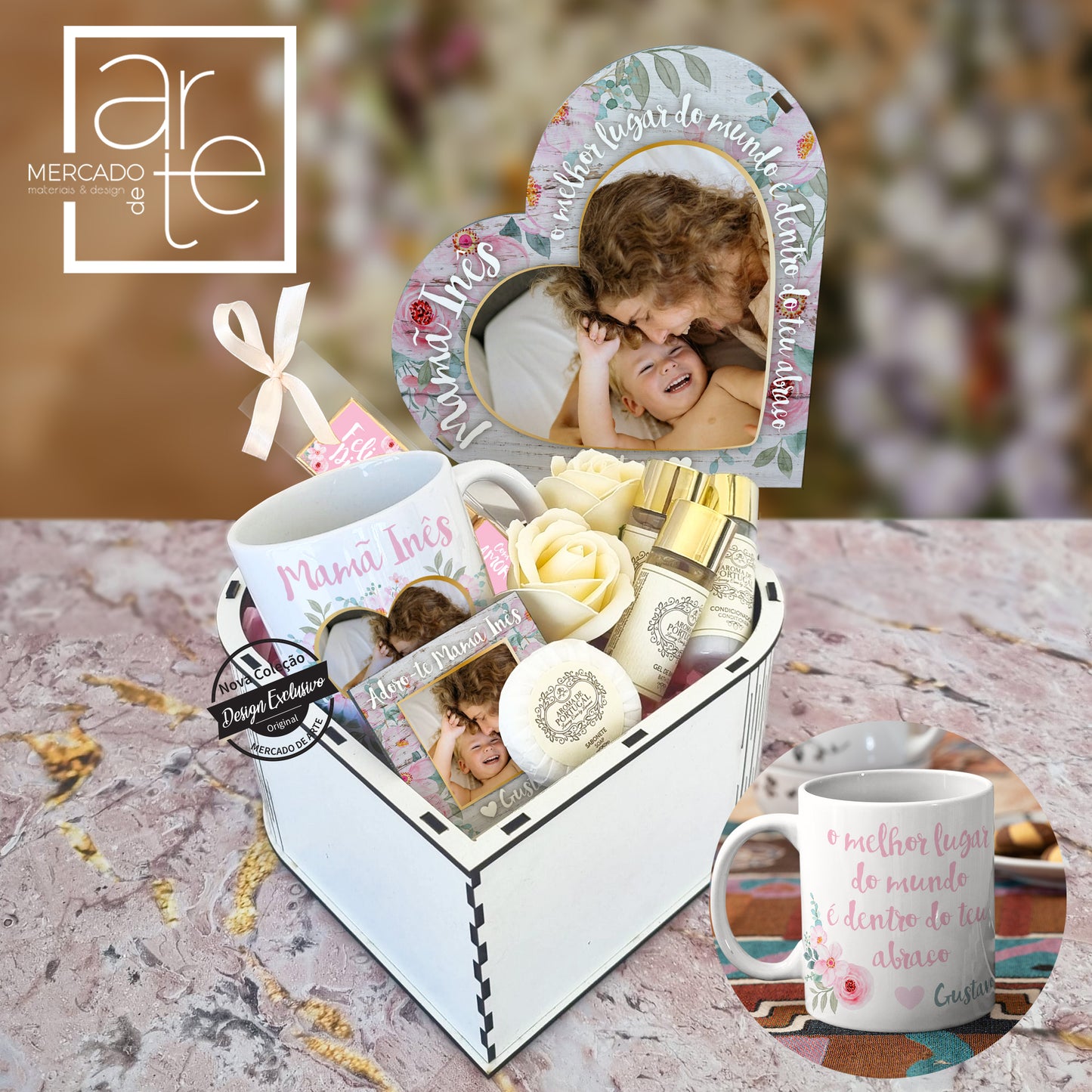 KIT " Abraço de mãe "