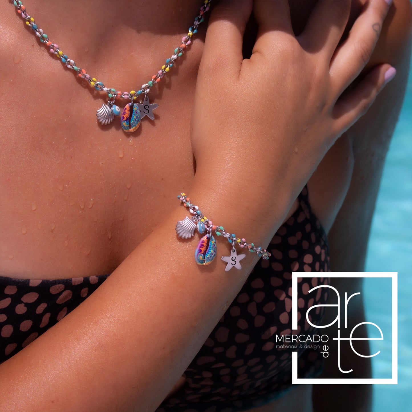 Fio e/ou pulseira " Sea "